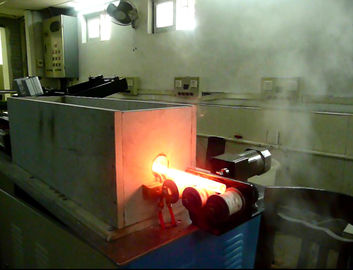 equipo de tratamiento térmico comercial de inducción 100KW para la calefacción de la barra de acero