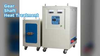 Calentamiento por inducción de 100 KW para ejes de engranajes