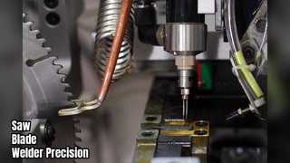 Máquina de tratamiento térmico por inducción de soldador de hoja de sierra