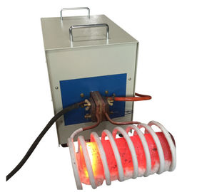 Máquina de calefacción de alta frecuencia de inducción de la pequeña forja del billete 25KW 200-1200A