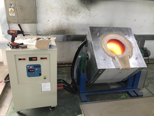 Horno fusorio (gama de frecuencia 1-10khz) de la inducción de frecuencia media 100KW