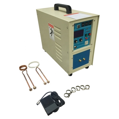 Equipo de calefacción de alta frecuencia de inducción del campo magnético de 15KW 30-100KHZ para el tratamiento térmico del metal